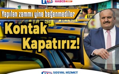 İstanbul’da Taksi Ücretlerine Yapılan Zammı Taksiciler Beğenmedi