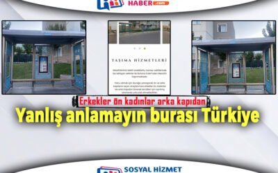 Adıyaman’da Haremlik Selamlık Otobüs Durakları